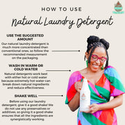 Lizzie's All-natural Products Laundry Detergent Antique White Quart,1 Gallon,5 Gallon Bucket (Shipping not available, local customers ONLY)