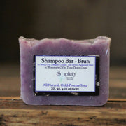 Soaplicity Brun Shampoo Bar Shampoo Bar Dark Slate Gray Default Title