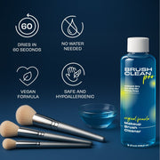 Brush Clean Pro The Original Makeup Brush Cleaner 16 oz Dark Slate Gray