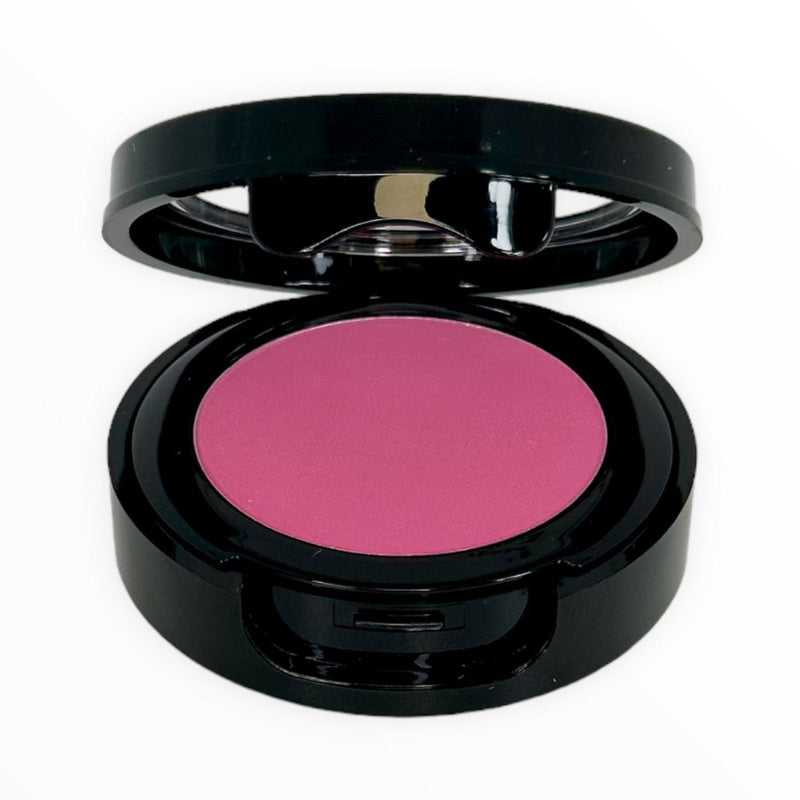 Sydoni Skincare and Beauty SYDONI BUBBLE GUM POWDER BLUSH – Vibrant Pink, Buildable, Long-Lasting, Flattering on All Skin Tones .5g/1oz. CHEEK BLUSH Black