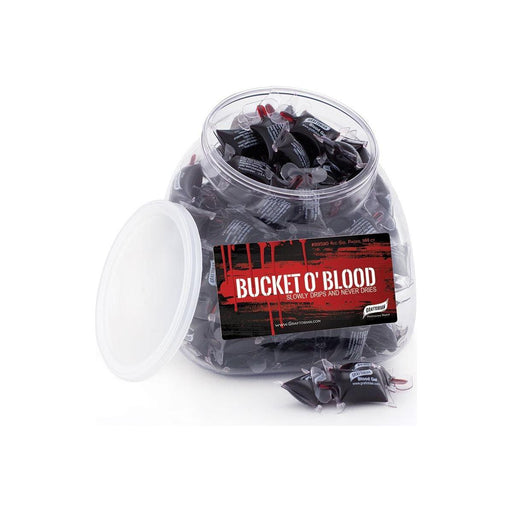 Graftobian Make-Up Company Blood Gel Packs, 4cc Lavender Individual Gel Pack,144 Count Bucket 'O' Blood