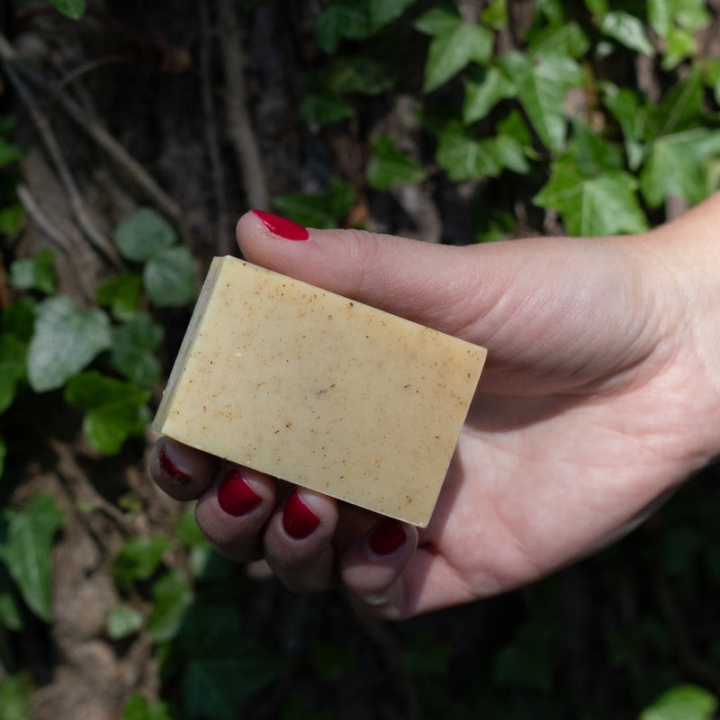 Chagrin Valley Soap & Salve Natural Soap: Camping & Trail Bar Soap Rosy Brown 3.5 oz Bar