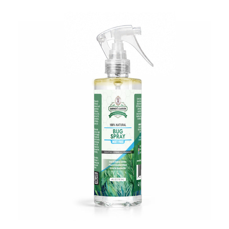 Garner's Garden DEET Free Bug Spray lifestyle White Smoke Deet Free Bug Spray Adults / 4oz