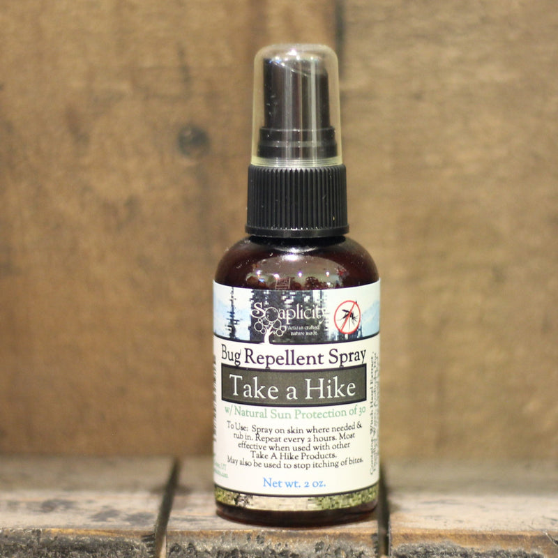 Soaplicity Take A Hike® Natural Bug Repellent Spray with Andiroba Oil Bug Repellent Rosy Brown