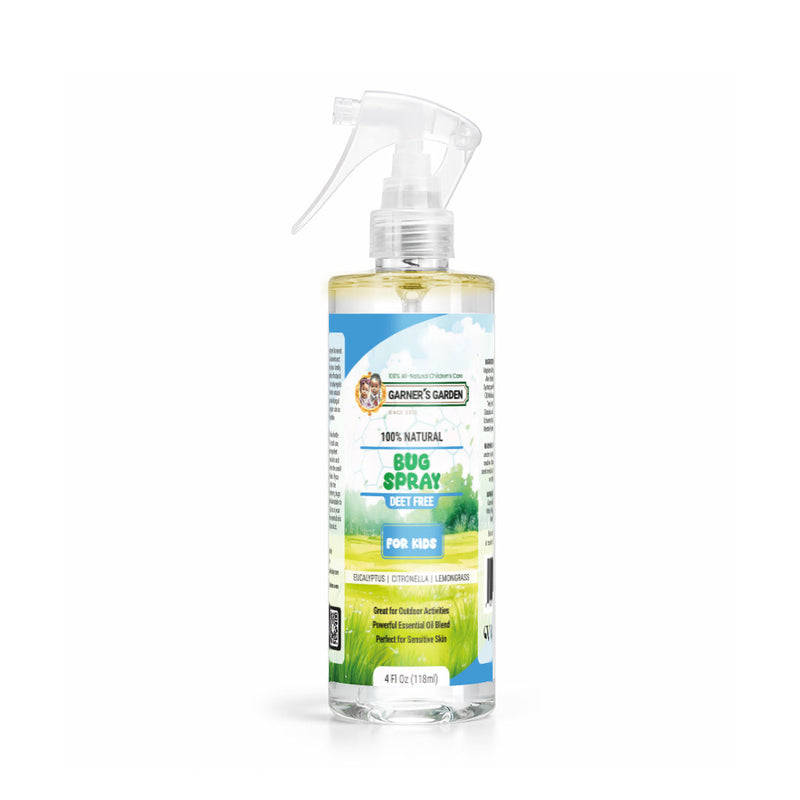 Garner's Garden DEET Free Bug Spray lifestyle White Smoke Deet Free Bug Spray Kids / 4oz