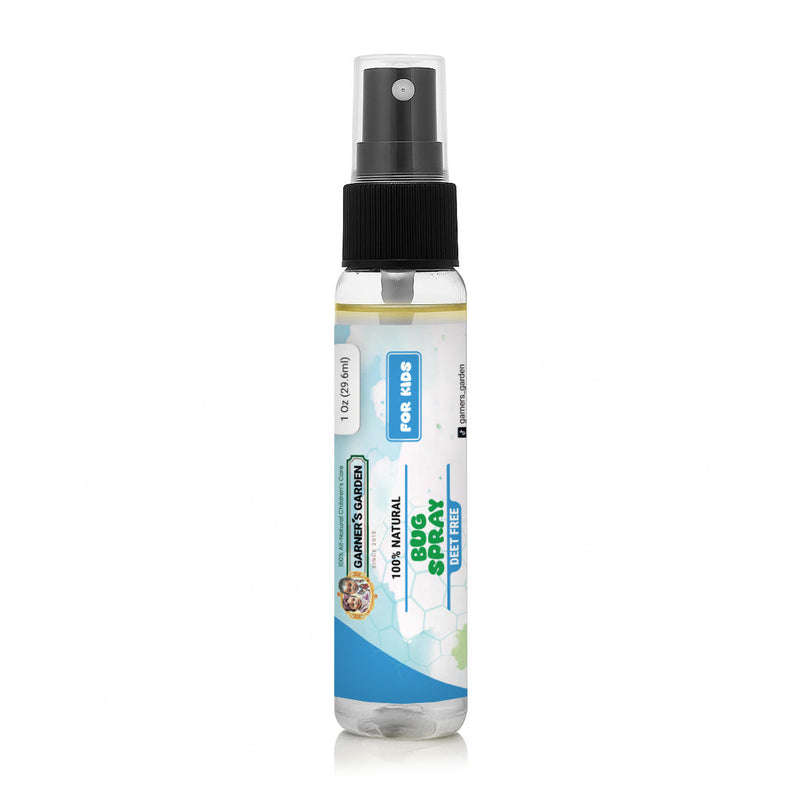 Garner's Garden DEET Free Bug Spray lifestyle White Smoke Deet Free Bug Spray Kids / 1oz
