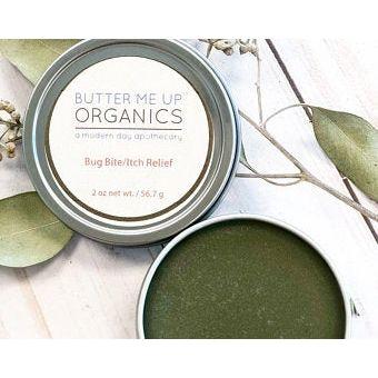 Butter Me Up Organics Bug Bite, Anti Itch Cream Body Dark Olive Green