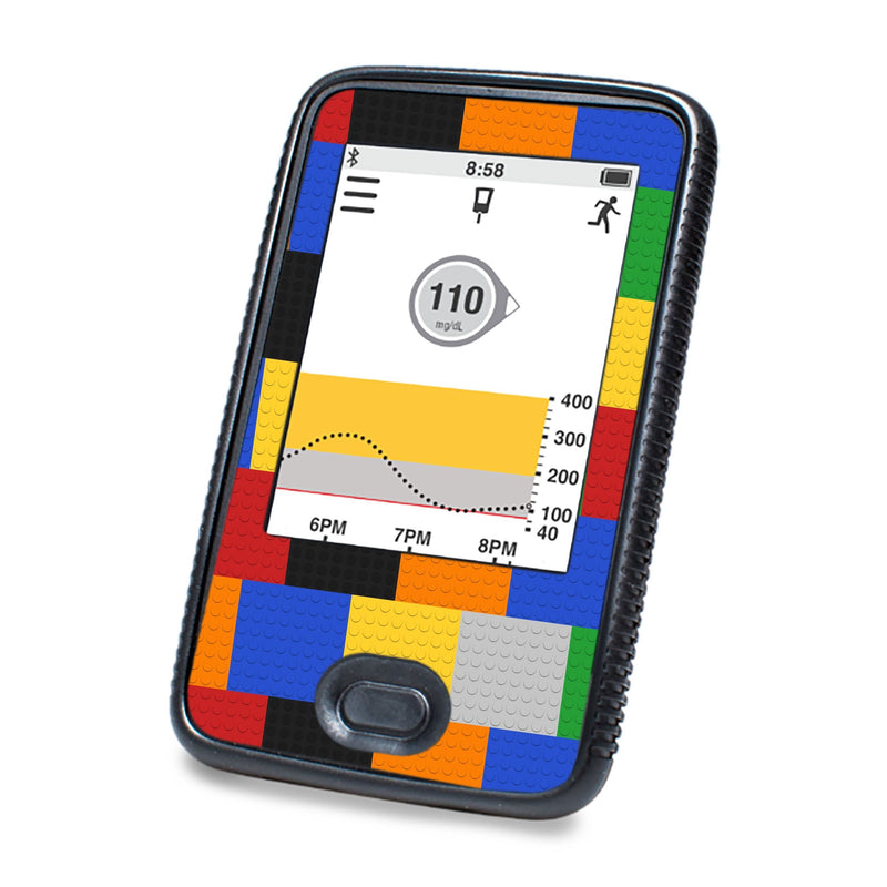 Peelz Build It DEXCOM G6 Touchscreen Receiver Peelz/Stickers White Smoke