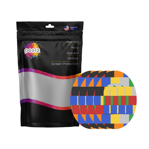 Peelz Build It Pod Patch Tape - Pump Peelz Patch Medical Tape White Smoke 4-Pack (Set of 4 Patches)