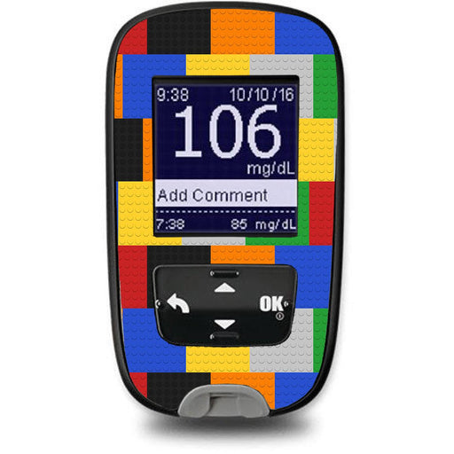 Peelz Build It Sticker for the Accu-Chek Guide Glucometer Peelz/Stickers White Smoke