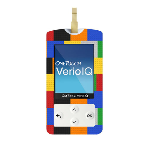 Peelz Build It for OneTouch Verio IQ Glucometer Peelz/Stickers White Smoke