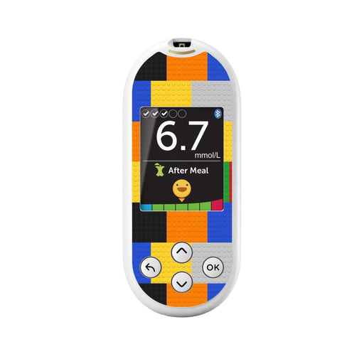 Peelz Build It for OneTouch Verio Reflect Glucometer Peelz/Stickers White Smoke