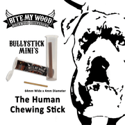 BiteMyWood Bully Stick 2.5" Mini - All Natural Birchwood Flavored Human Chewing Sticks | BiteMyWood Toothpicks Black Get All 3 Flavors Mini Pack,Cinnamon Mini Pack,Cinnamint Mini Pack,Mint Mini Pack