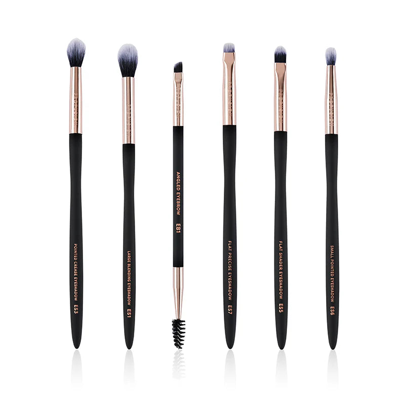 Profusion Cosmetics Artistry Eyes Brush Bundle Makeup Brushes Dark Slate Gray