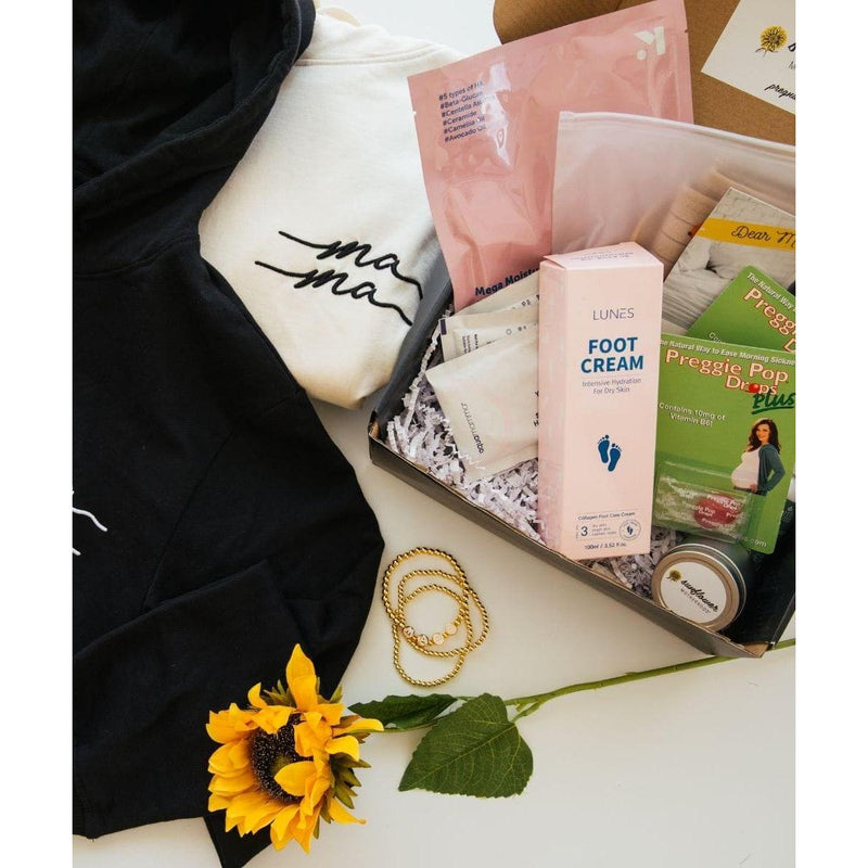 Sunflower Motherhood First Pregnancy Bundle Baby Gift Set Black