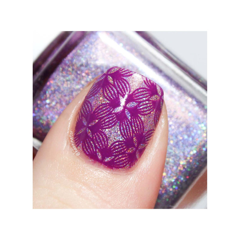 UberChic Beauty Business Chic-01 Stamping Plate Thistle