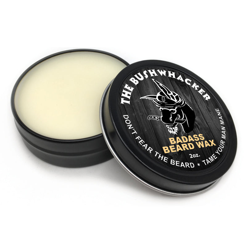 Badass Beard Care The Bushwhacker Beard Wax WAX Dark Slate Gray BABC