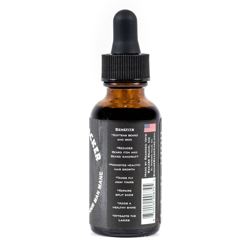 Badass Beard Care The Bushwhacker Beard Oil OIL Dark Slate Gray BABC