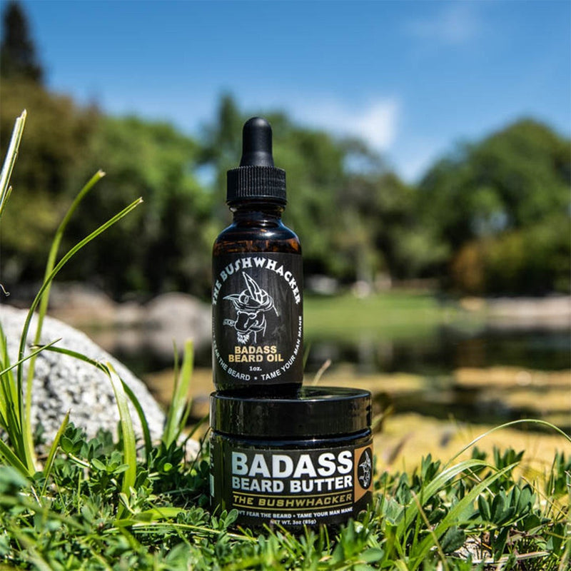 Badass Beard Care The Bushwhacker Beard Oil OIL Dark Slate Gray BABC