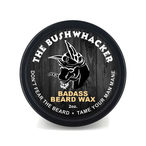 Badass Beard Care The Bushwhacker Beard Wax WAX Dark Slate Gray BABC