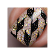 UberChic Beauty Business Chic-01 Stamping Plate Dim Gray