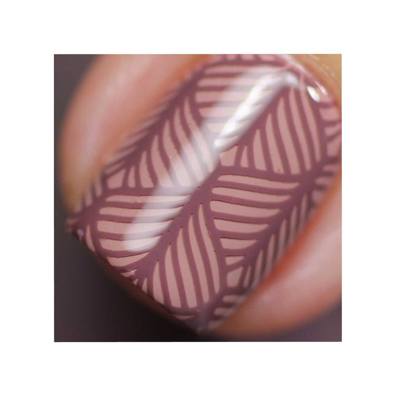 UberChic Beauty Business Chic-01 Stamping Plate Dim Gray