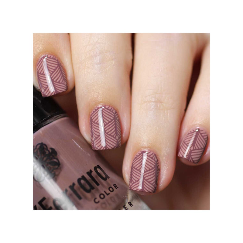 UberChic Beauty Business Chic-01 Stamping Plate Rosy Brown