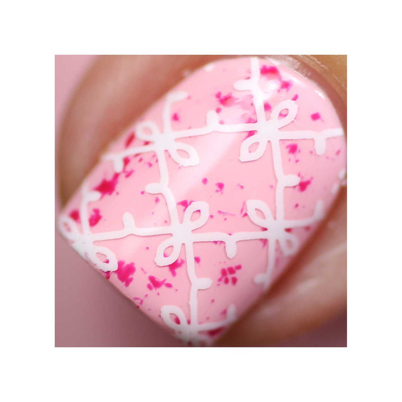 UberChic Beauty Business Chic-02 Stamping Plate Light Pink