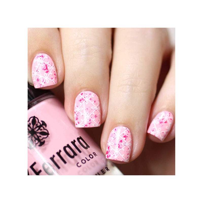 UberChic Beauty Business Chic-02 Stamping Plate Pink