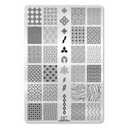 UberChic Beauty Business Chic-02 Stamping Plate Light Gray