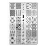UberChic Beauty Business Chic-01 Stamping Plate Light Gray