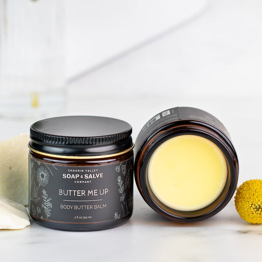Chagrin Valley Soap & Salve Body Balm:  Butter Me Up Body Balm Lavender 2 fl oz Jar