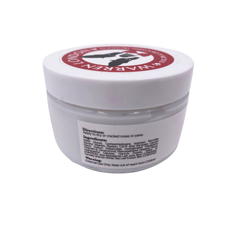 Warren London Hydrating Butter Balm - For Nose and Paws Spa Product White Smoke