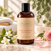 Butter Me Up Organics Organic Daily Shampoo Hair Antique White Jasmine & Rose