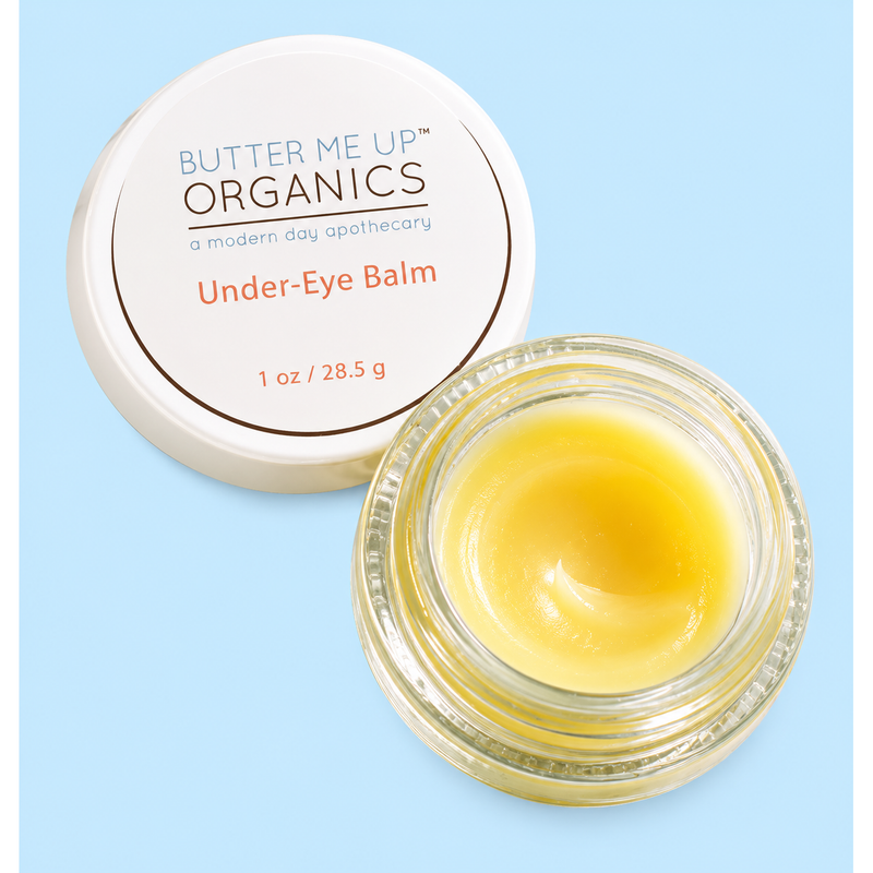 Butter Me Up Organics Caffinated Under Eye Balm Face Pale Turquoise