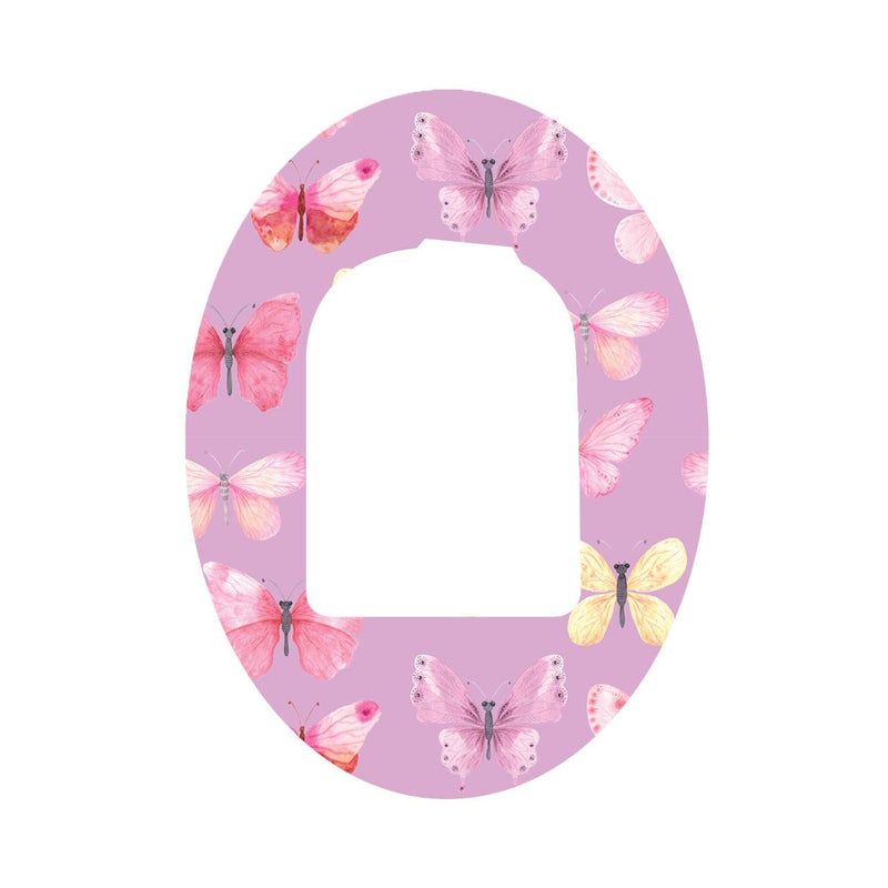 Peelz Butterfly Pod Patch Tape - Pump Peelz Patch Medical Tape White Smoke 1-Pack Omnipod Tape