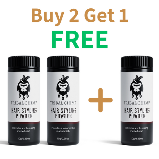 Tribal Chimp Hair Styling Powder - Buy 2 Get 1 FREE White Smoke Buy 2 Get 1 FREE