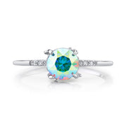 Fragrant Jewels Virgo, The Virgin - Jewel Candle Jewel Candle White Smoke Ring / 5,Ring / 6,Ring / 7,Ring / 8,Ring / 9,Ring / 10