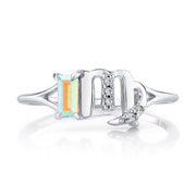 Fragrant Jewels Virgo, The Virgin - Jewel Candle Jewel Candle White Smoke Ring / 5,Ring / 6,Ring / 7,Ring / 8,Ring / 9,Ring / 10