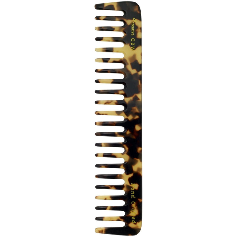 Creative Pro Hair Tools C2W COMBS - Tortoise -Tokyo -Dark Blond Hair Comb White Smoke C2W Tokyo