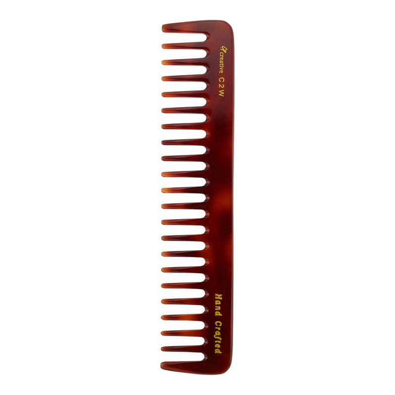 Creative Pro Hair Tools C2W COMBS - Tortoise -Tokyo -Dark Blond Hair Comb Black C2W Dark Blond Design