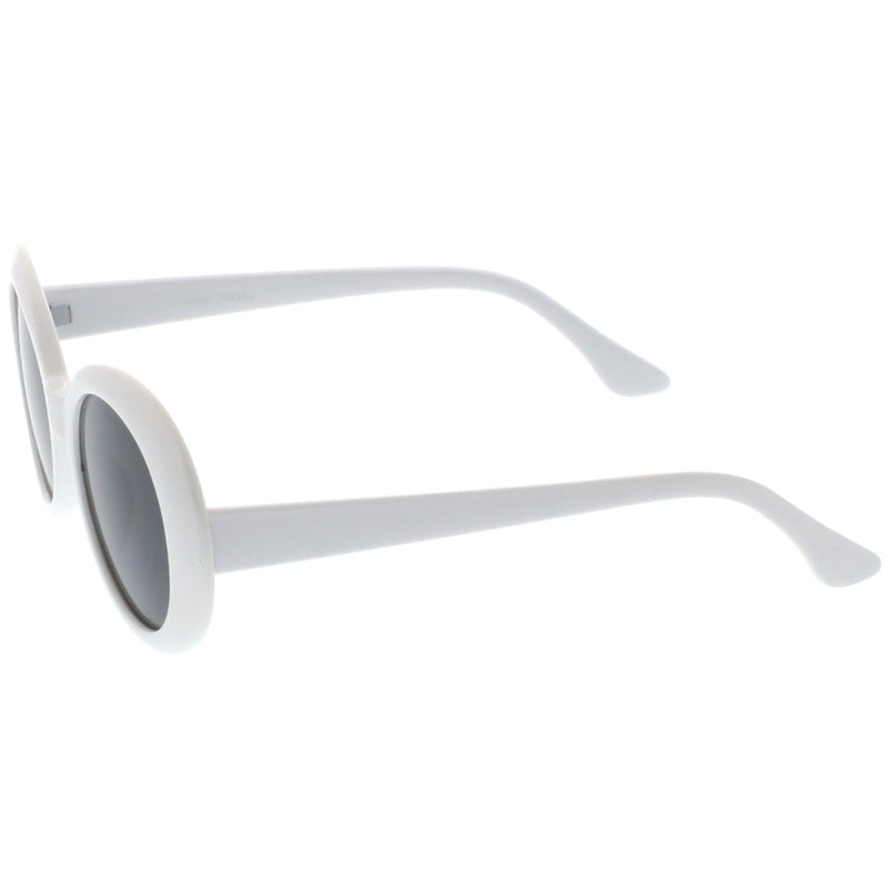zeroUV Oversize Retro Tapered Arms Clout Goggle Oval Sunglasses 53mm C383 Sunglasses White Smoke Red Smoke,White Smoke,Black Smoke,Tortoise Brown