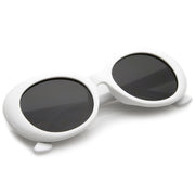 zeroUV Oversize Retro Tapered Arms Clout Goggle Oval Sunglasses 53mm C383 Sunglasses White Smoke Red Smoke,White Smoke,Black Smoke,Tortoise Brown