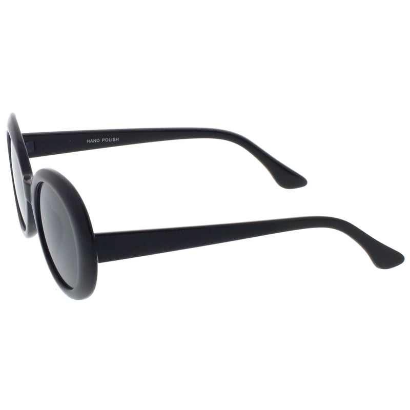 zeroUV Oversize Retro Tapered Arms Clout Goggle Oval Sunglasses 53mm C383 Sunglasses White Smoke Red Smoke,White Smoke,Black Smoke,Tortoise Brown