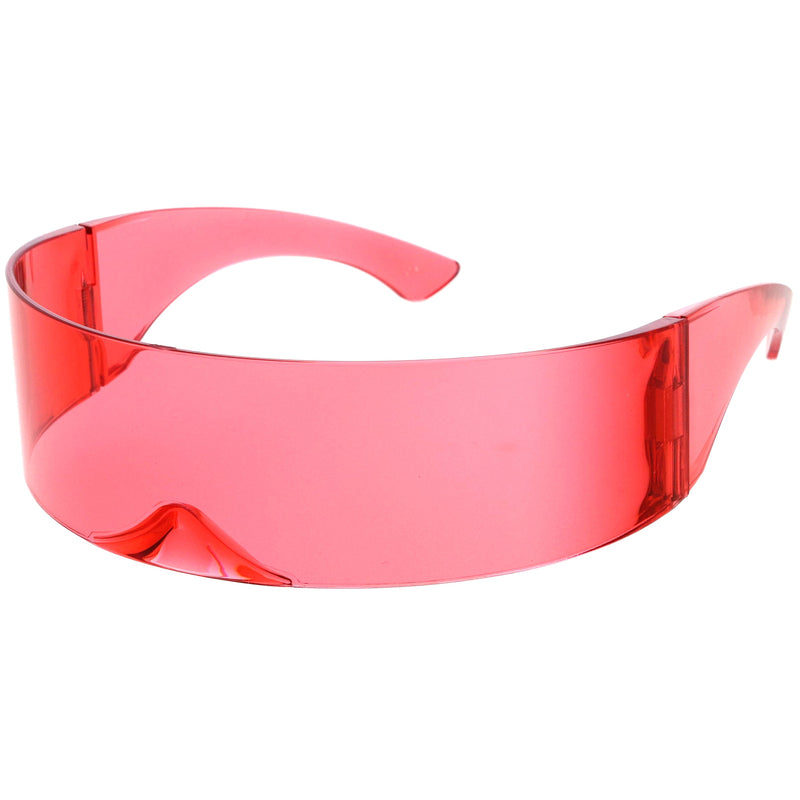 zeroUV Futuristic Retro Mirror Wrap Around Shield Sunglasses 8762 Sunglasses White Smoke Smoke Sun Mirror,Smoke Silver Mirror,Smoke Ice Mirror,Clear Red Smoke,Clear Blue Smoke,Black Smoke,Midnight,Sun,Pink,Blue,Silver Mirror,Clear Blue Rainbow,Clear Holo,Light Red,Light Purple