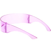 zeroUV Futuristic Retro Mirror Wrap Around Shield Sunglasses 8762 Sunglasses White Smoke Smoke Sun Mirror,Smoke Silver Mirror,Smoke Ice Mirror,Clear Red Smoke,Clear Blue Smoke,Black Smoke,Midnight,Sun,Pink,Blue,Silver Mirror,Clear Blue Rainbow,Clear Holo,Light Red,Light Purple