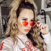 zeroUV Women's Retro 1990's Narrow Flat Color Tone Lens Cat Eye Sunglasses C524 Sunglasses Black Pink Pink,Yellow Blue,Clear Purple,Clear Red,Blue Blue,Red Pink,Clear Yellow,Peach Pink Pink