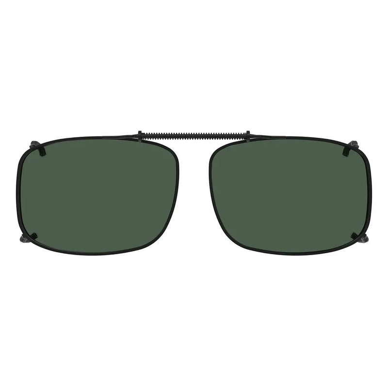 eyekeeper.com Clip on Sunglasses Over Readers Polarized Clips C60 (57mmX39mm) Sunglasses Dark Slate Gray G15