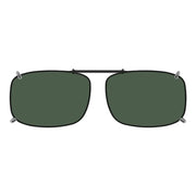 eyekeeper.com Clip on Sunglasses Over Readers Polarized Clips C60 (57mmX39mm) Sunglasses Dark Slate Gray Brown,G15,Grey
