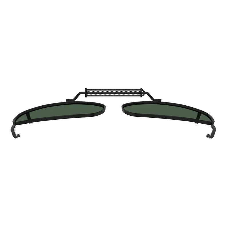 eyekeeper.com Clip on Sunglasses Over Readers Polarized Clips C60 (57mmX39mm) Sunglasses White Smoke Brown,G15,Grey